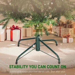 HOMCOM Kerstboom kunststof 180 cm groen