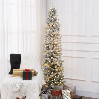 HOMCOM Kerstboom Kunststof 180 cm