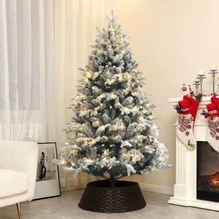 HOMCOM Kerstboom Kunststof 180 cm