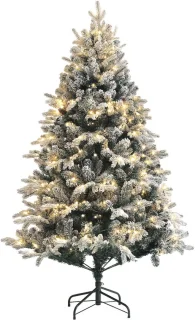 HOMCOM Kerstboom Kunststof 180 cm