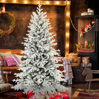 HOMCOM Kerstboom kunststof 180 cm