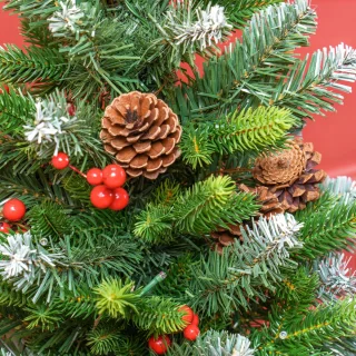 HOMCOM Kerstboom Kunststof 60 cm