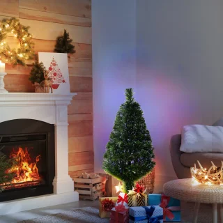 HOMCOM Kerstboom Kunststof 90 cm