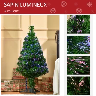 HOMCOM Kerstboom Kunststof 90 cm