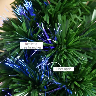 HOMCOM Kerstboom Kunststof 90 cm