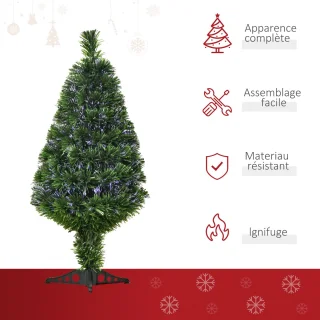 HOMCOM Kerstboom Kunststof 90 cm