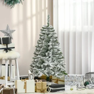 HOMCOM Kerstboom PVC 120 cm Groen