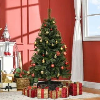 HOMCOM Kerstboom PVC 150 cm
