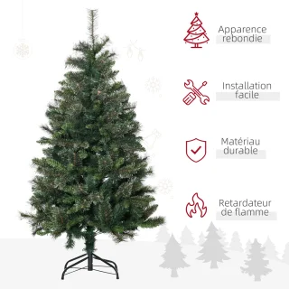 HOMCOM Kerstboom PVC 150 cm