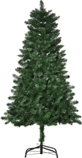 HOMCOM Kerstboom PVC 150 cm