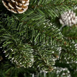 HOMCOM Kerstboom PVC 180 cm Groen
