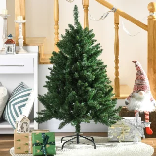 HOMCOM Kunstkerstboom 120 cm Groen