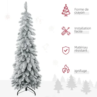 HOMCOM Kunstkerstboom 135 cm