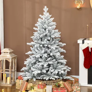 HOMCOM Kunstkerstboom 150 cm Groen