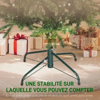 HOMCOM Kunstkerstboom 150 cm Groen