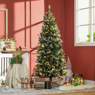 HOMCOM Kunstkerstboom 180 cm Groen