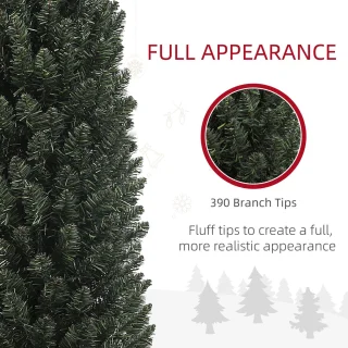 HOMCOM Kunstkerstboom 195 cm