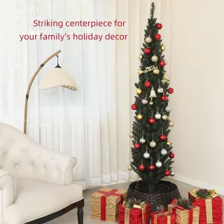 HOMCOM Kunstkerstboom 195 cm
