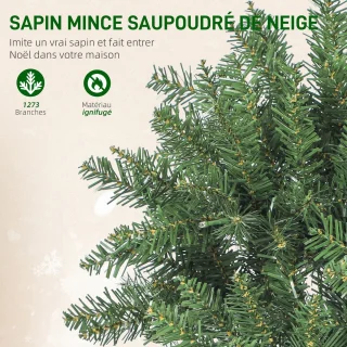 HOMCOM Kunstkerstboom 210 cm