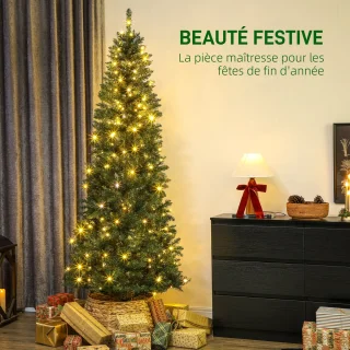 HOMCOM Kunstkerstboom 210 cm
