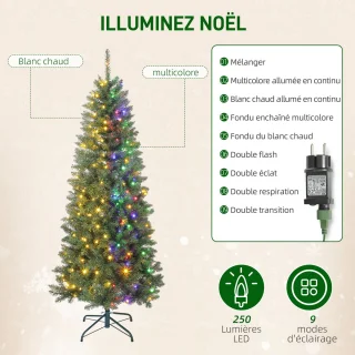 HOMCOM Kunstkerstboom