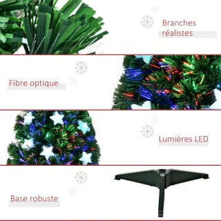 HOMCOM Kunstkerstboom 90 cm Groen