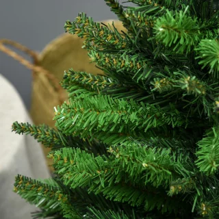 HOMCOM Kunststof kerstboom 120 cm