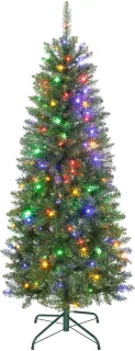 HOMCOM Kunststof Kerstboom 150 cm Groen
