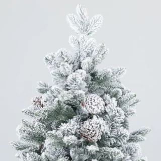 HOMCOM Kunststof Kerstboom 180 cm