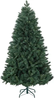 HOMCOM Kunststof Kerstboom 180 cm Groen