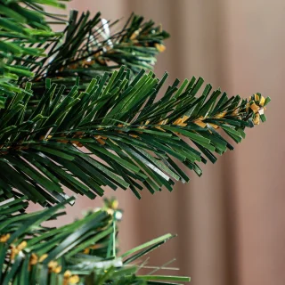 HOMCOM Kunststof Kerstboom 210 cm