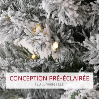 HOMCOM Kunststof Kerstboom