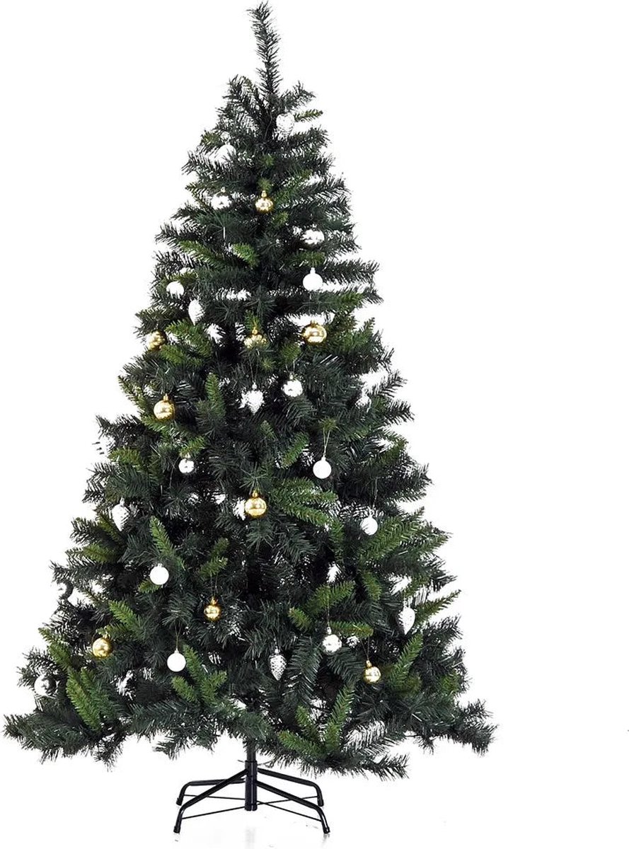 Homcom Triumph Tree 1,8 m Kunststof Kerstboom Groen