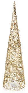 Home Styling Decoration LED kerstboom 60 cm - goud
