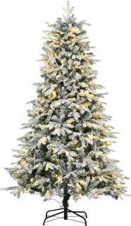 Homona kunstkerstboom - 180 cm - Groen/wit