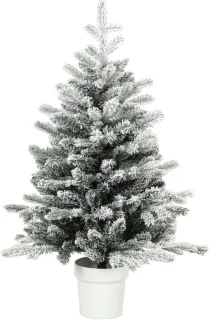 Homona kunstkerstboom met sneeuweffect