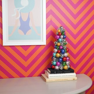 Wat vinden we goed aan de Housevitamin Kerstboompje kunststof 19x41 cm