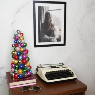 Housevitamin Kerstboompje kunststof 19x41 cm