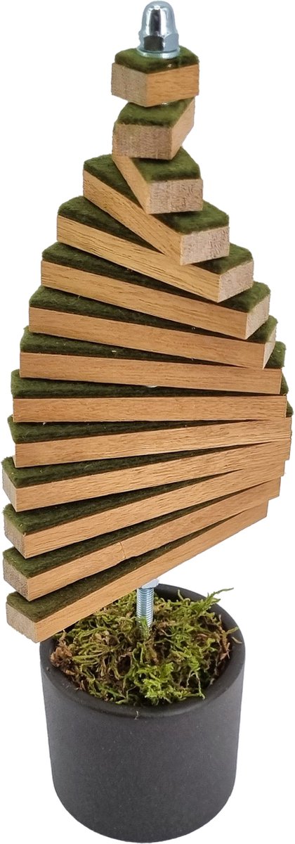 Houten Kerstboom Gerecyclede Pianoonderdelen