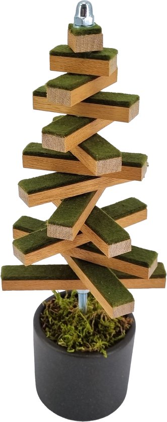 Houten Kerstboom Gerecyclede Pianoonderdelen