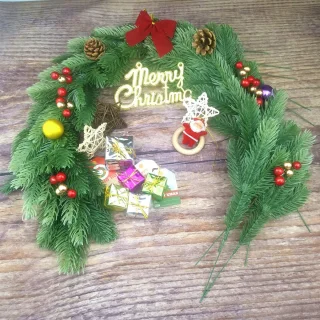 Huismerk Kunstkersttakken 36 stuks Groen