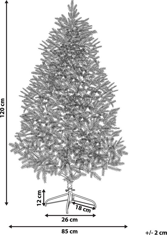 HUXLEY Kerstboom 120 cm