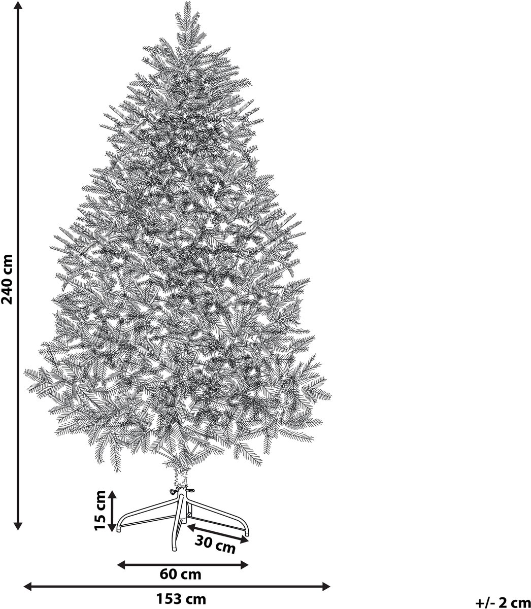 HUXLEY Kerstboom 240 cm