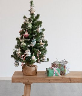 Imperial Kerstboom Kant-en-Klaar 75cm Groen Zilver