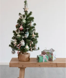 Imperial Kerstboom Kant-en-Klaar 75cm Groen Zilver