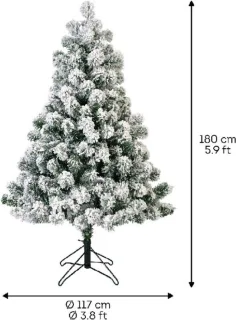 Imperial Pine Kerstboom Snowy 180cm