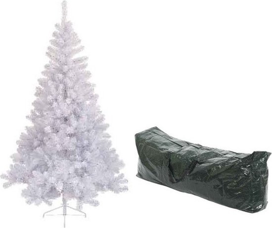 Imperial Pine Kunstkerstboom 210 cm Wit met Opbergzak