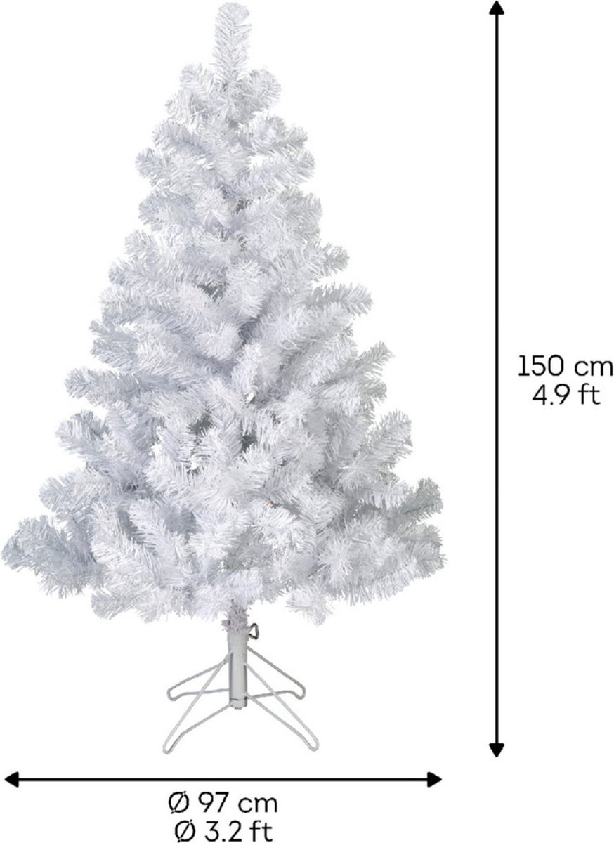 Imperial Pine Kunstkerstboom Wit 150 cm