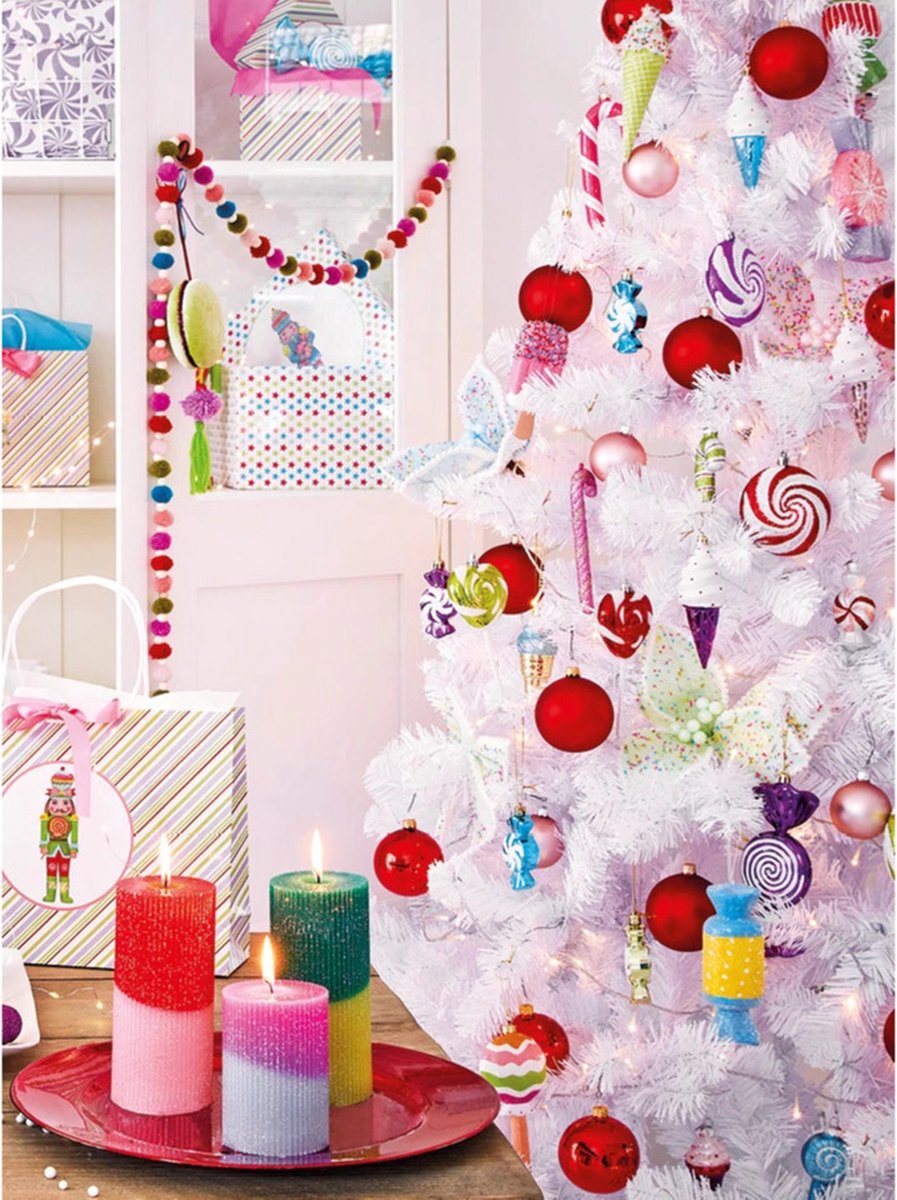 Imperial Pine kunstkerstboom wit 210 cm