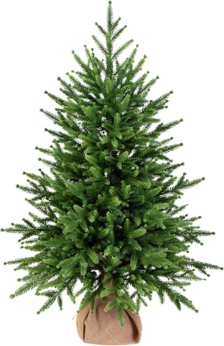 Infinity Kunstkerstboom 95 cm Groen Inclusief Standaard en Opbergtas